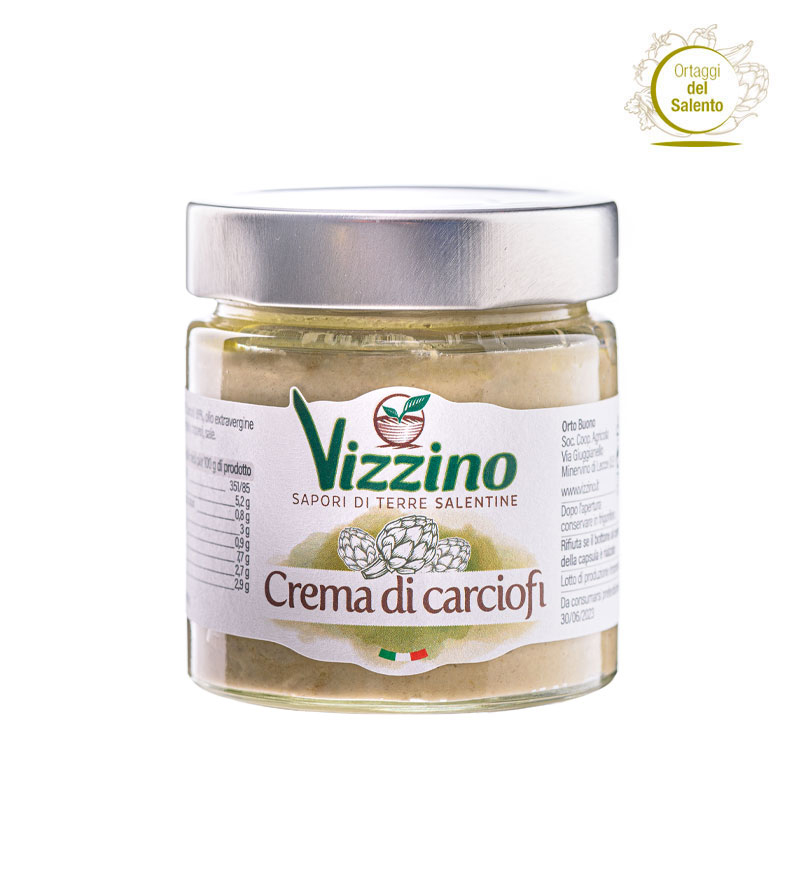 Crema di carciofi Vizzino, Salento