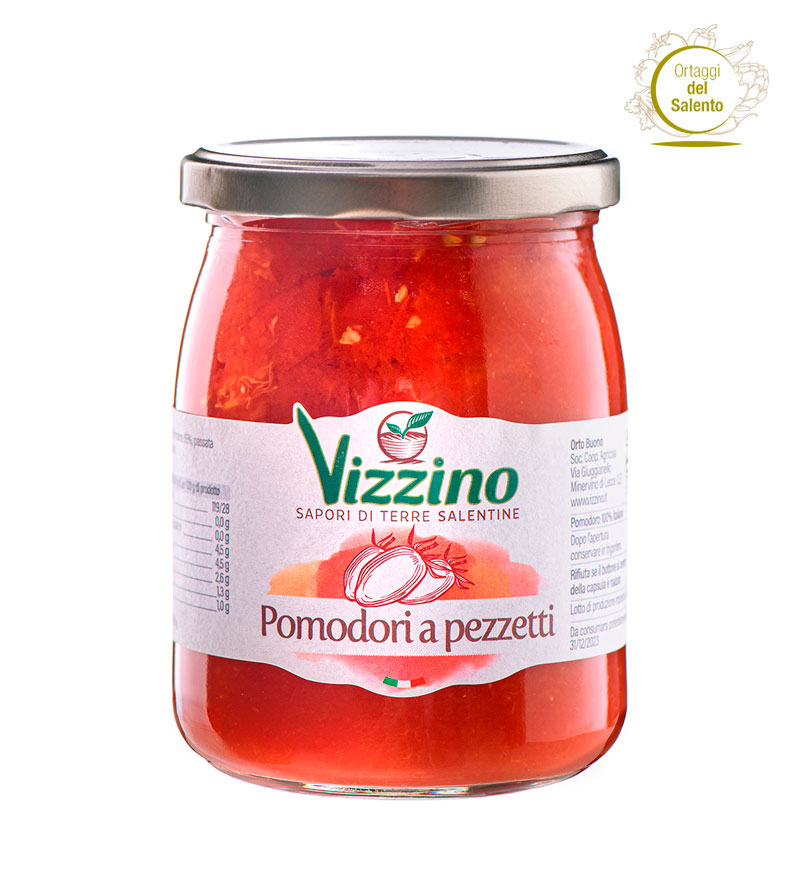 Conserva di Pomodori a Pezzetti Salento
