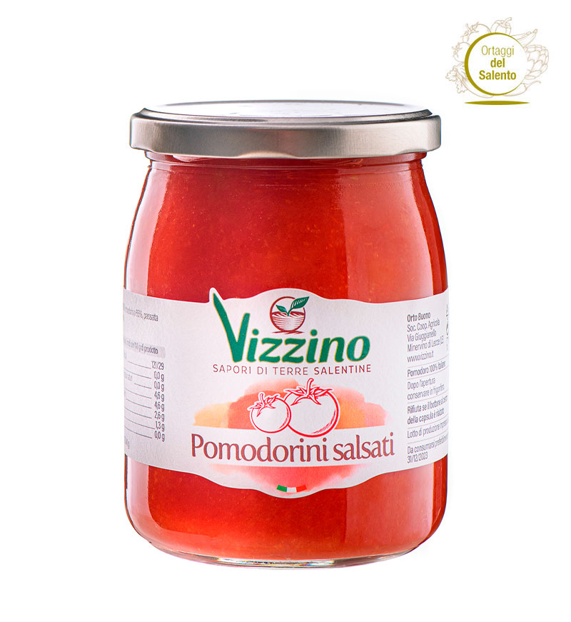 Pomodori salsati Salento Vizzino