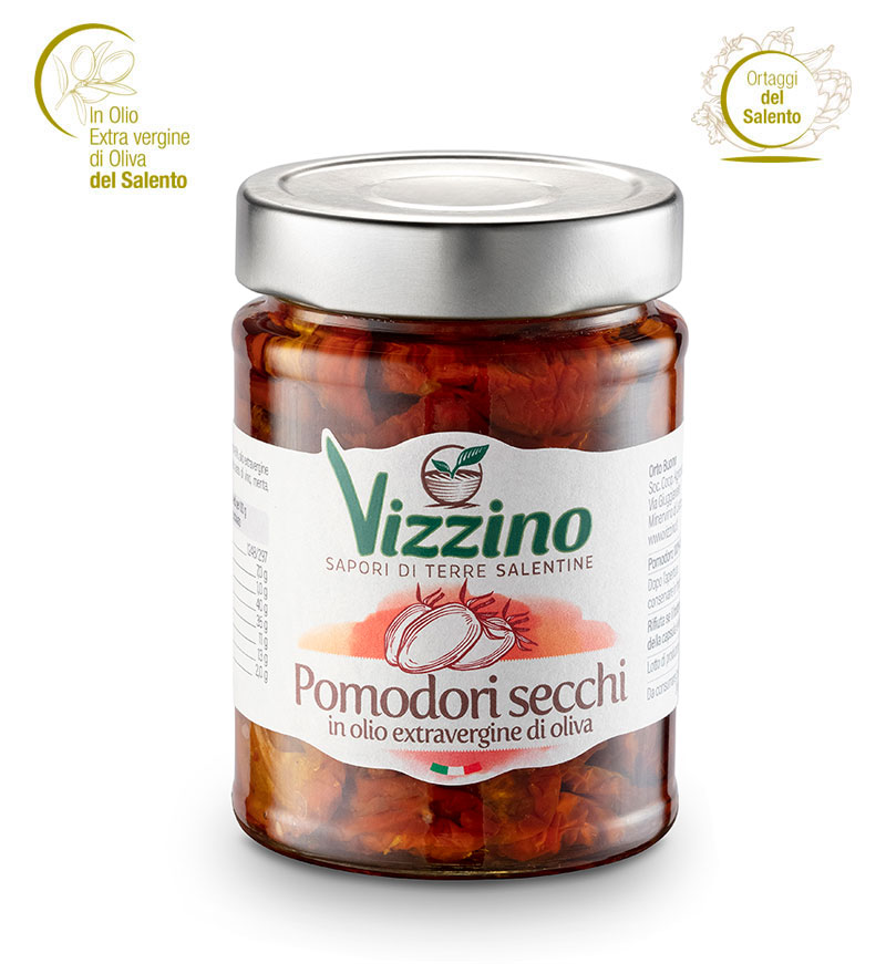 Pomodori secchi sott'olio Vizzino Salento