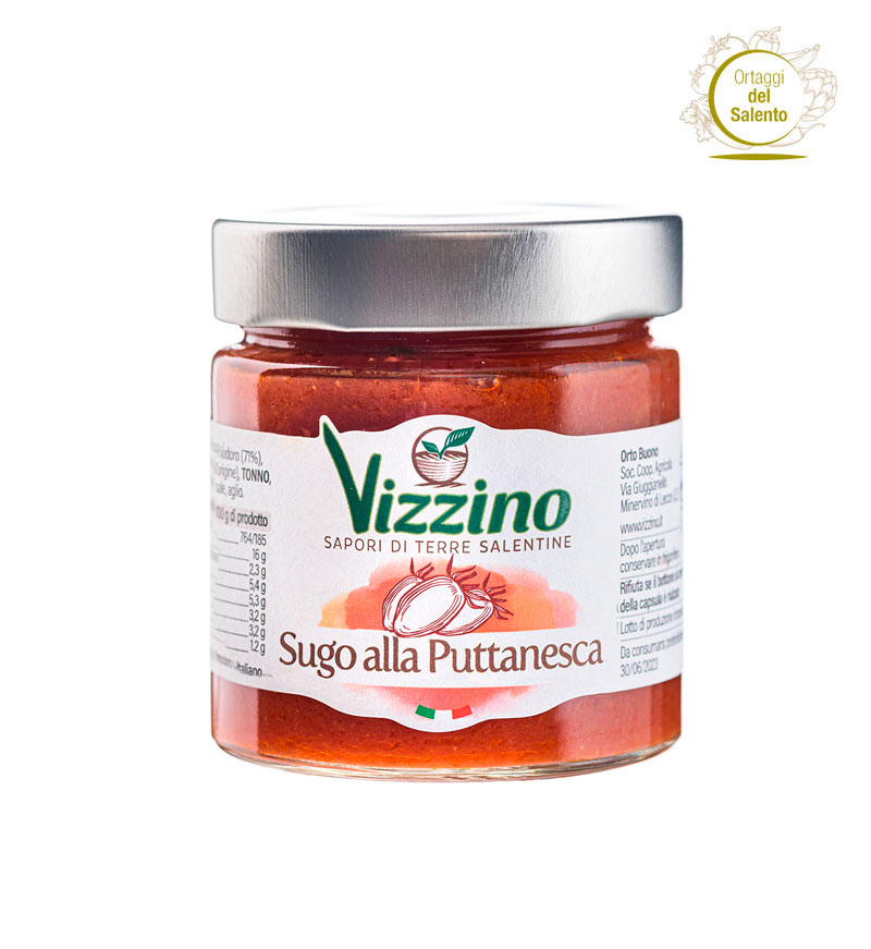 Sugo pronto alla puttanesca Vizzino