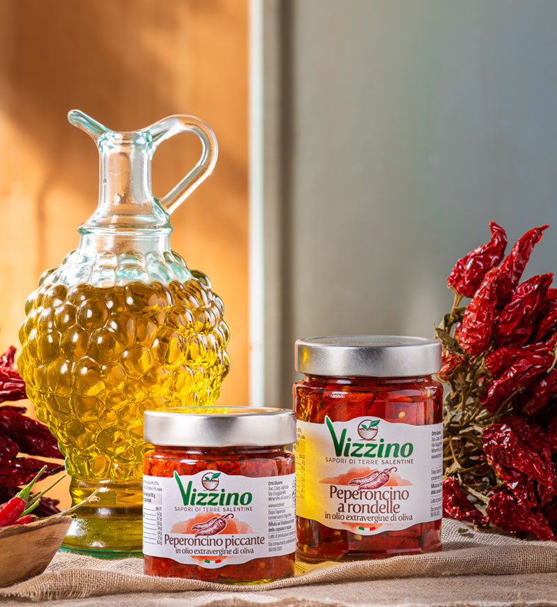 Peperoncino sott'olio Vizzino Salento